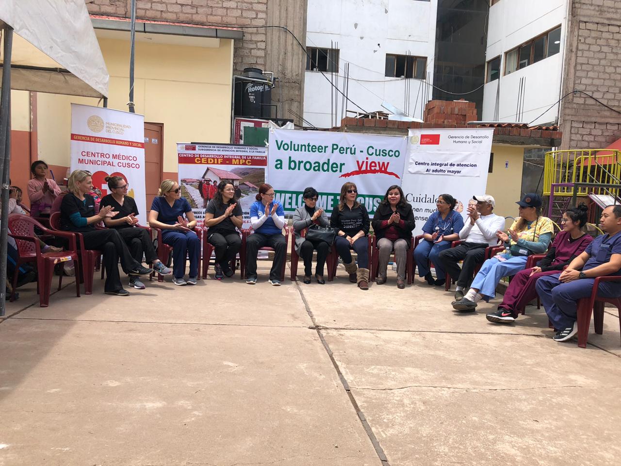 Volunteers making a difference in a global community